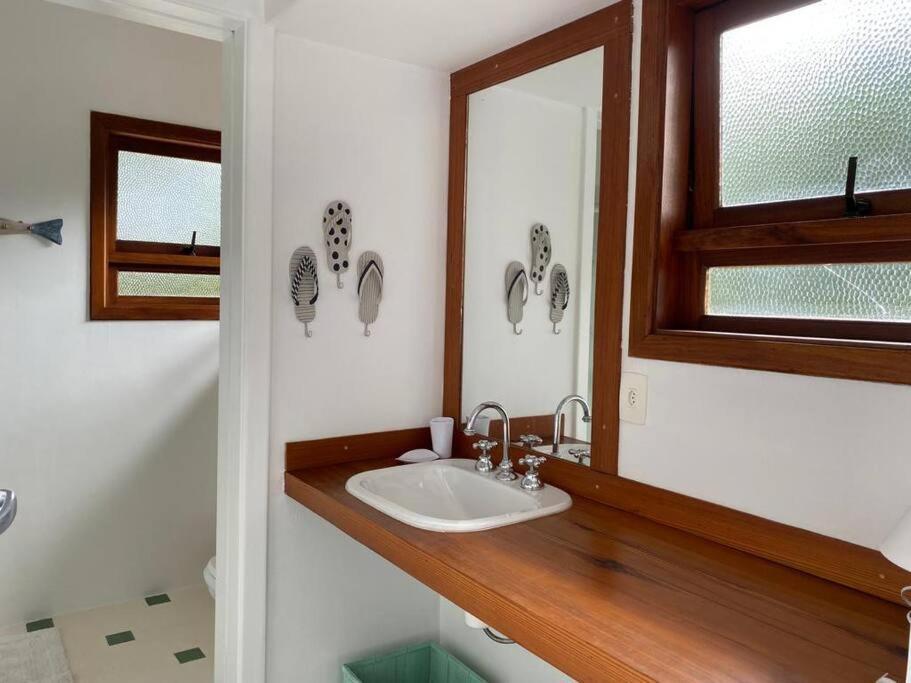 Casa Deliciosa Em Condo C/ Piscina Frente Ao Mar São Sebastião Exterior foto